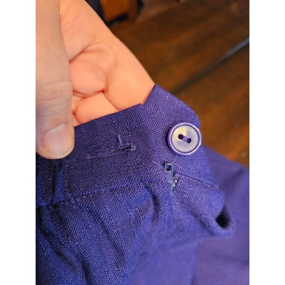 Kathy Lee for Plaza South Vintage Blue Womens Suit Size 12 - Picture 14 of 16